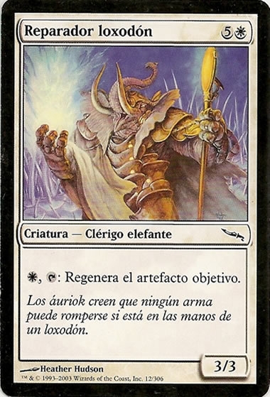 Magic mirrodin reparador oxodón 12/306 español
